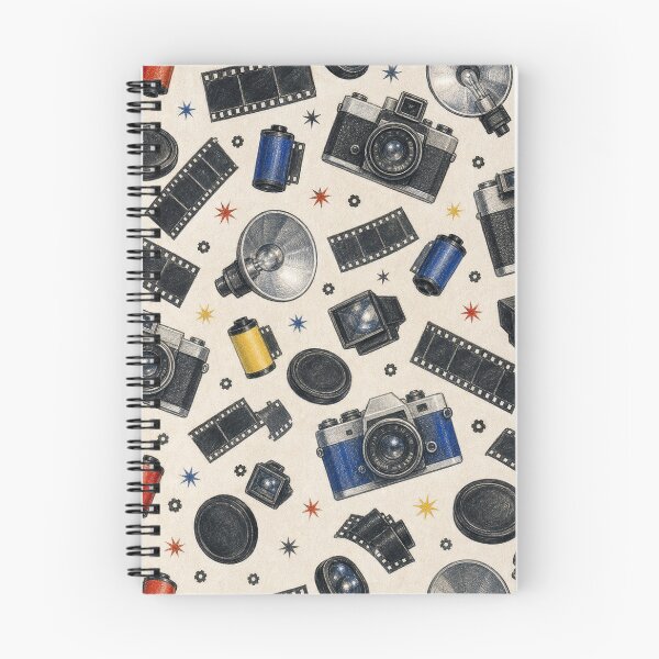 Item preview, Analogue Photography Seamless Pattern designed and sold by VerdantStudio.