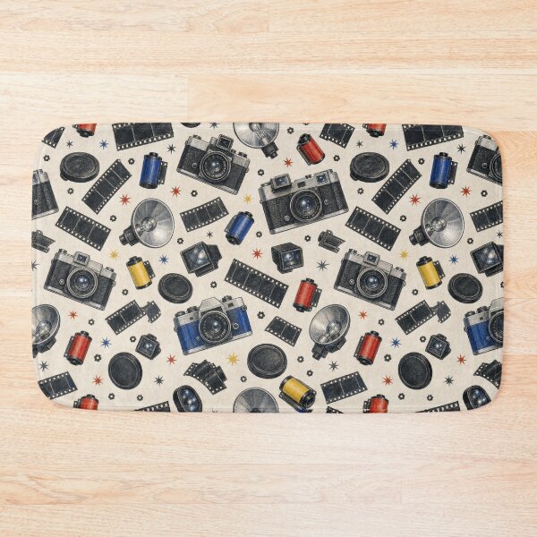 Item preview, Analogue Photography Seamless Pattern designed and sold by VerdantStudio.