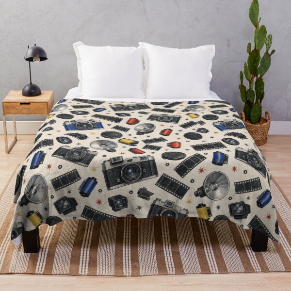 Item preview, Analogue Photography Seamless Pattern designed and sold by VerdantStudio.