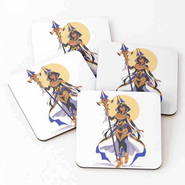 Item preview, Desert Priestess Sorceress | Original Fantasy Anime Inspired Illustration designed and sold by  Hollow Moon Studios..