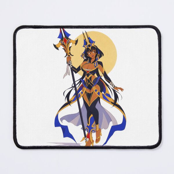 Item preview, Desert Priestess Sorceress | Original Fantasy Anime Inspired Illustration designed and sold by Hollow Moon Studios..
