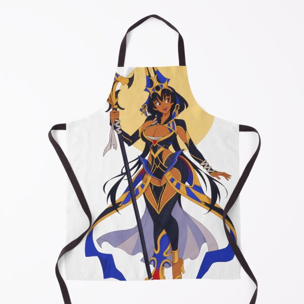 Item preview, Desert Priestess Sorceress | Original Fantasy Anime Inspired Illustration designed and sold by Hollow Moon Studios..
