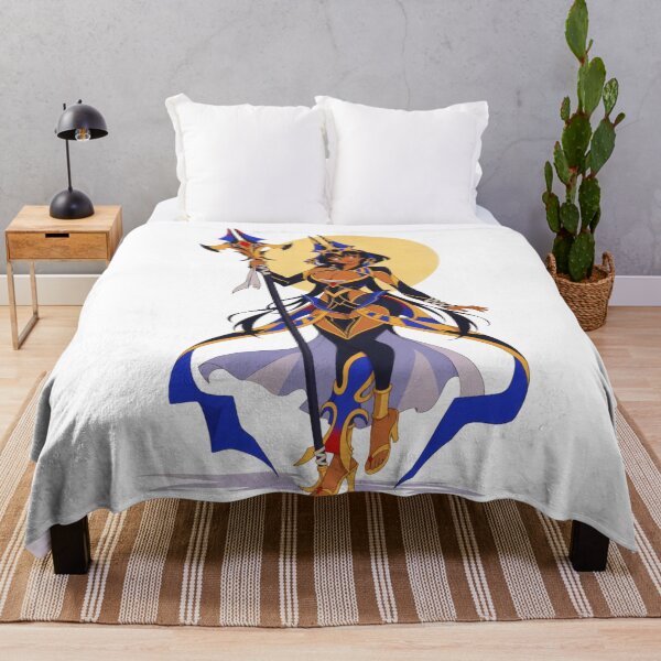 Item preview, Desert Priestess Sorceress | Original Fantasy Anime Inspired Illustration designed and sold by Hollow Moon Studios..