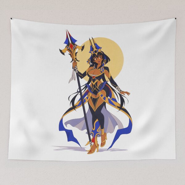 Item preview, Desert Priestess Sorceress | Original Fantasy Anime Inspired Illustration designed and sold by  Hollow Moon Studios..