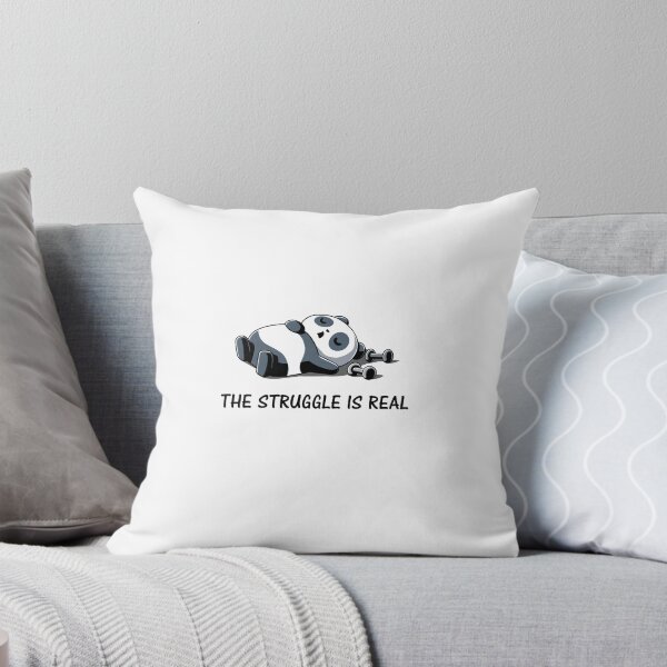 Item preview, Struggle Is Real Funny Panda Tshirt and Gifts designed and sold by walahang.