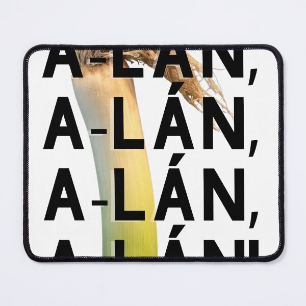 Item preview, A-lan the Leek - Funny Illustration designed and sold by roma252.