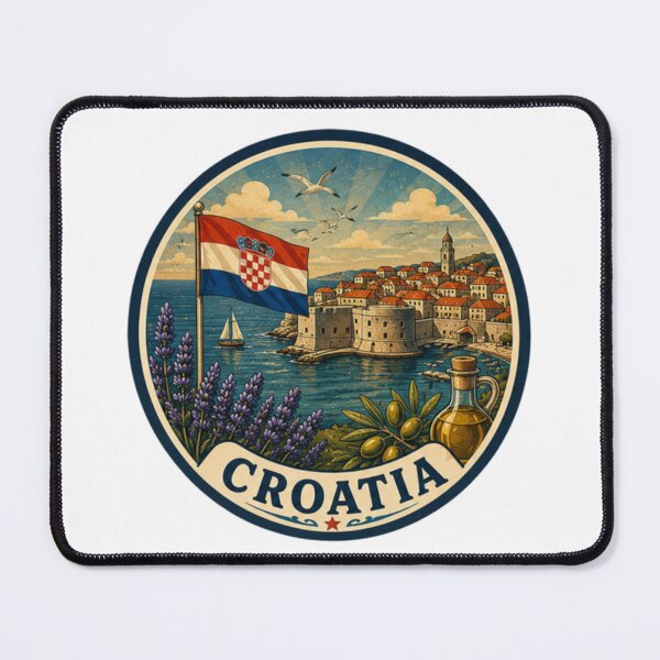 Item preview, Croacia designed and sold by JonysCreativeDesigns.