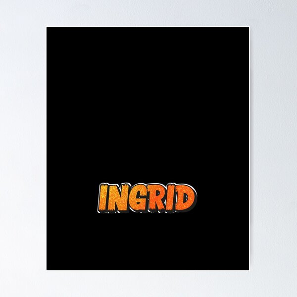 Item preview, Ingrid Personalized Name - Funny & Cool Custom Gift for Girls, Teens designed and sold by Oussinc.