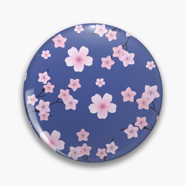Item preview, Cherry Blossom Drops - Blue designed and sold by Inspirarmi-.