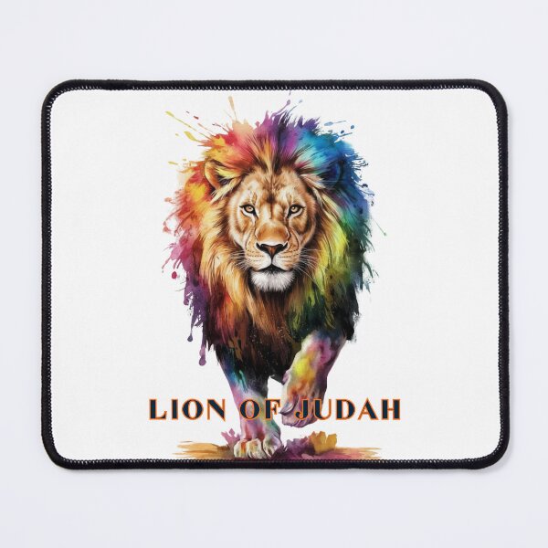 Item preview, Revelation 5:5 Bible Verse Lion of Judah Christian Faith Gift for Believers designed and sold by BLESSEDBRUSH.