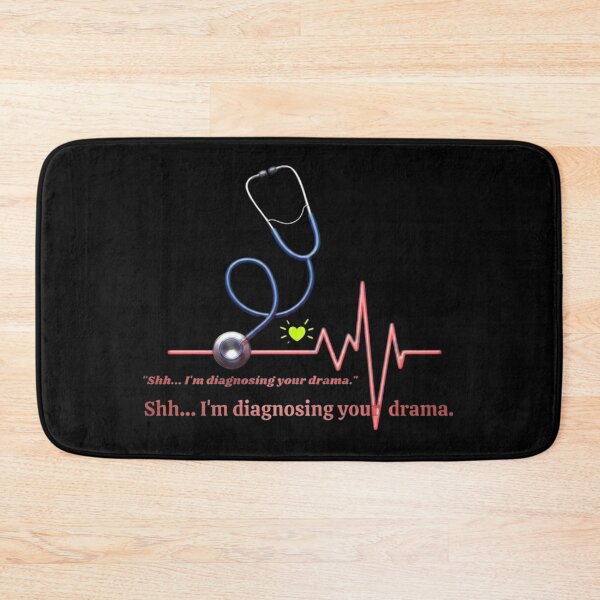 Item preview, Funny Nurse Quote - Shh I'm Diagnosing Your Drama Medical Humor Design designed and sold by Unique Gifts For Your Profession!.