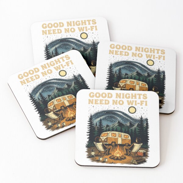 Item preview, Good Nights Need No Wi-Fi designed and sold by ByMorad.