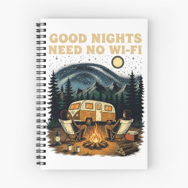 Item preview, Good Nights Need No Wi-Fi designed and sold by ByMorad.