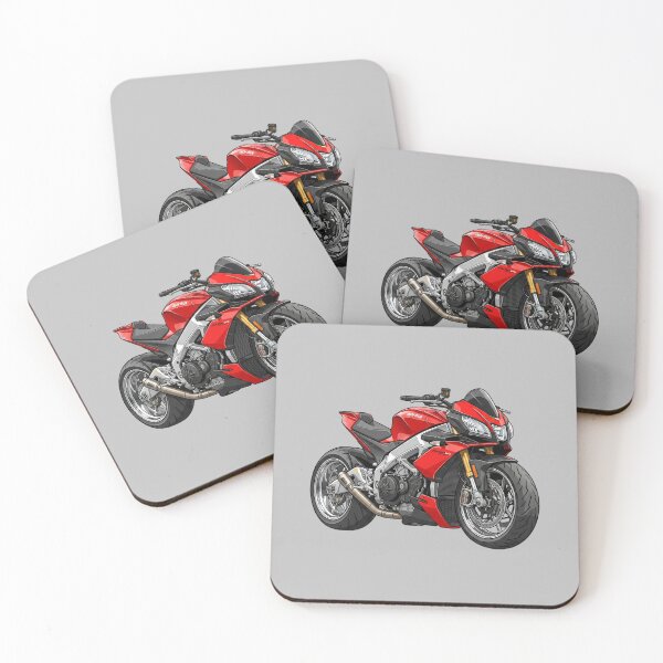 Item preview, Aprilia Tuono V4 Factory Motorcycle Art Illustration designed and sold by Motorline44.