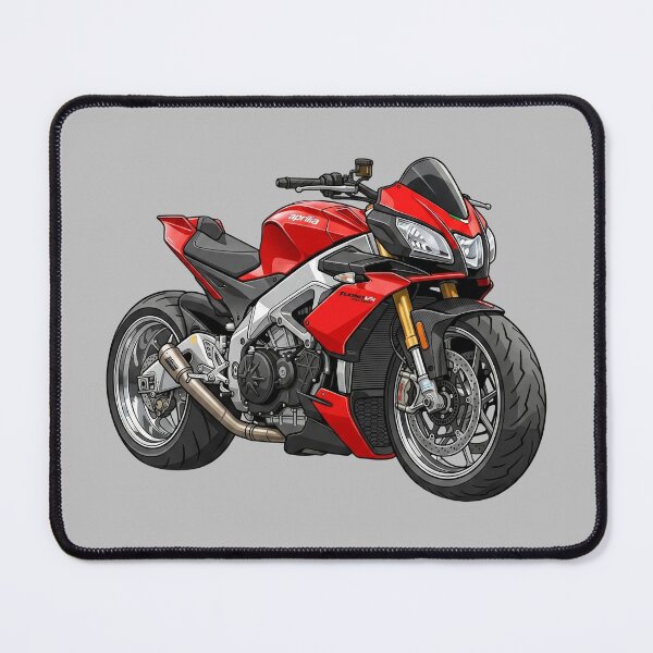 Item preview, Aprilia Tuono V4 Factory Motorcycle Art Illustration designed and sold by Motorline44.