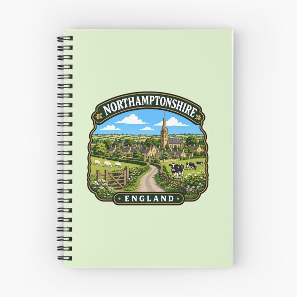 Item preview, Northamptonshire, England - Countryside Travel Scene designed and sold by Myra365Art.