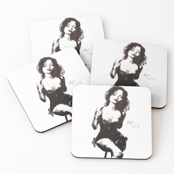 Item preview, Pen Print of Woman designed and sold by jadexjournal.