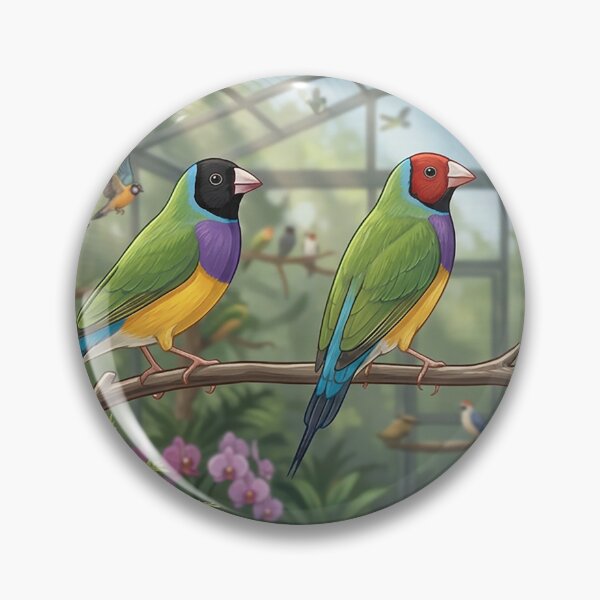 Item preview, Gouldian Finch head colours in an Aviary designed and sold by Gouldian Care.