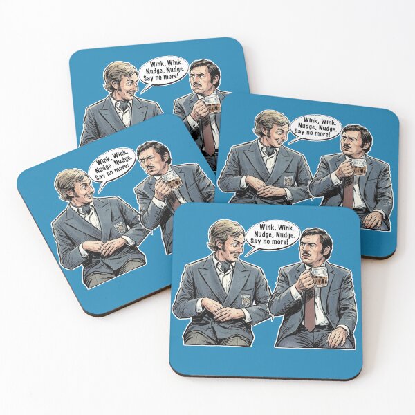 Item preview, Wink, Wink. Nudge, Nudge. Retro British Comedy Comic Art  designed and sold by Deviant Logic Design.