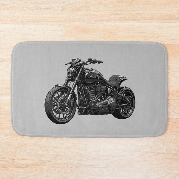 Item preview, Arch Motorcycle KRGT-1 Black Performance Cruiser Illustration designed and sold by Motorline44.