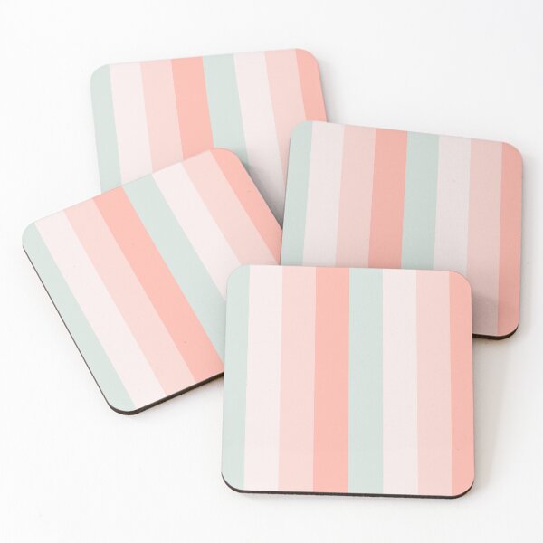 Item preview, Peachy retro color stripes. designed and sold by Designfs.