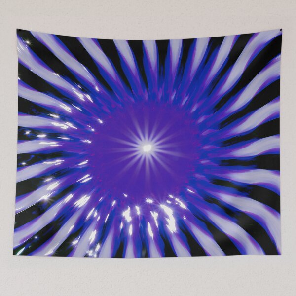 Item preview, Violet Cosmic Mandala Starburst designed and sold by bubblegoth.