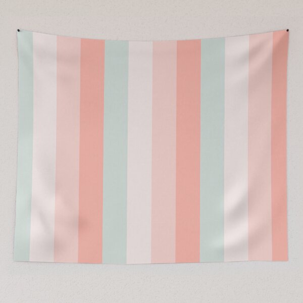 Item preview, Peachy retro color stripes. designed and sold by Designfs.