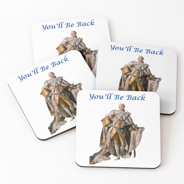 Item preview, You'll Be Back designed and sold by HistoryGeekShop.