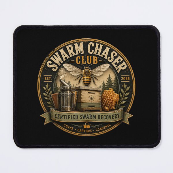 Item preview, Swarm Chaser Club Vintage Beekeeper T-Shirt | Beekeeping Bee Lover Gift Classic T-Shirt designed and sold by podlook.