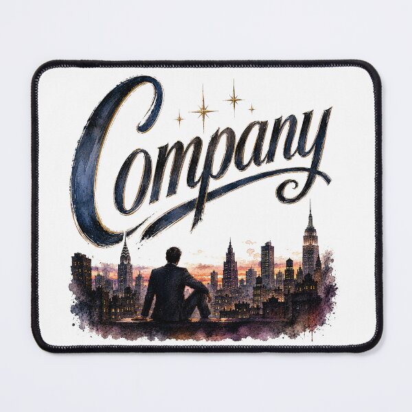 Item preview, Company the Musical - Bobby  designed and sold by Lyric Vault - Rock on.