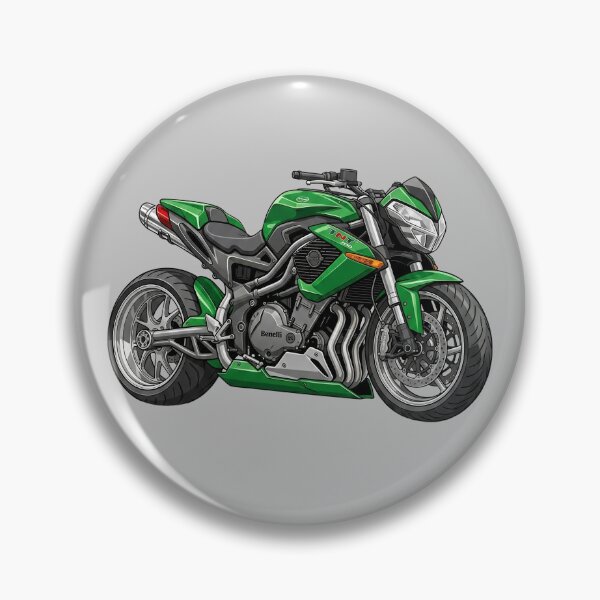 Item preview, Benelli TNT 1130 Green Italian Naked Sportbike Illustration designed and sold by Motorline44.