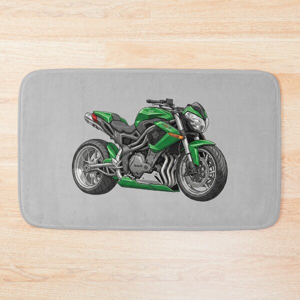 Item preview, Benelli TNT 1130 Green Italian Naked Sportbike Illustration designed and sold by Motorline44.