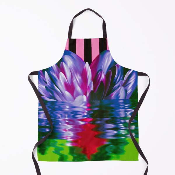 Item preview, Psychedelic Neon Bloom Over Water designed and sold by bubblegoth.