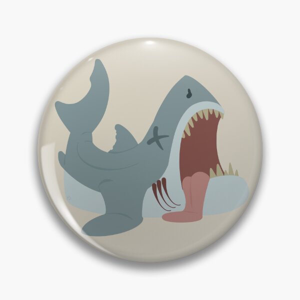 Item preview, Beached Shark designed and sold by Doob's Doodles.