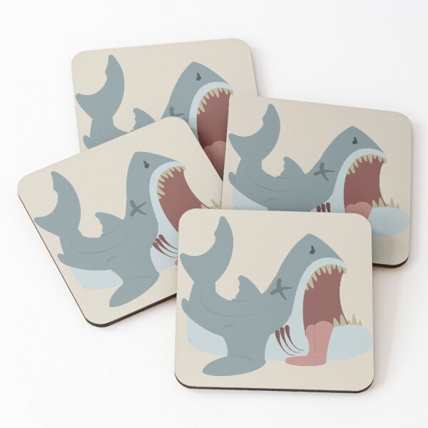 Item preview, Beached Shark designed and sold by Doob's Doodles.