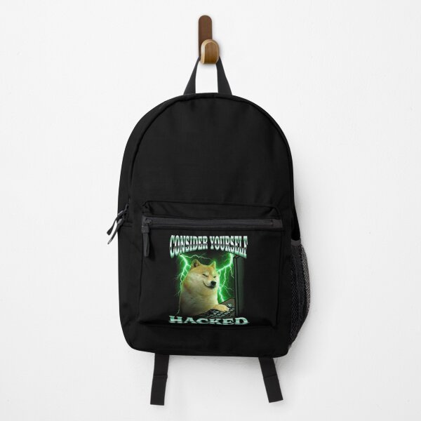 Item preview, Shiba Inu Hacker Shirt Funny Dog Meme T-Shirt Consider Yourself Hacked Tee Cyber Security Tech Humor Top Gift for Programmer Coder[Black Shirt Only] designed and sold by Off-Road-Zone.