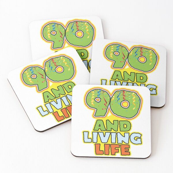 Item preview, 90 and Living Life - Funny 90th Birthday Celebration designed and sold by PCStudio57.