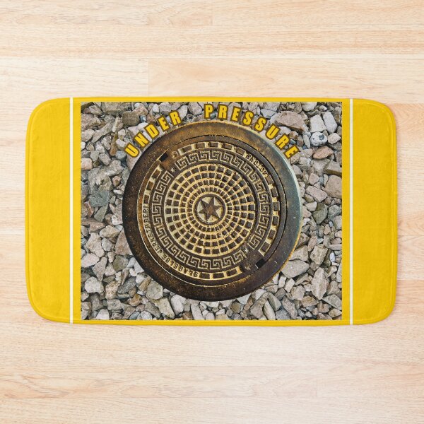Item preview, Under Pressure Funny Metal Manhole Cover Urban Industrial T-Shirt designed and sold by JurateArt-DK.