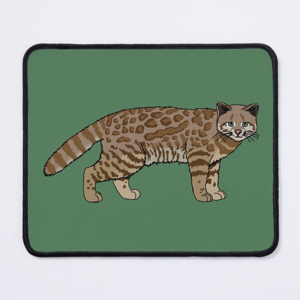 Item preview, Pampas Cat (Green) designed and sold by GraceT26.