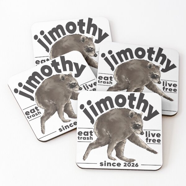 Item preview, jimothy - eat trash, live free. designed and sold by thorir.com.