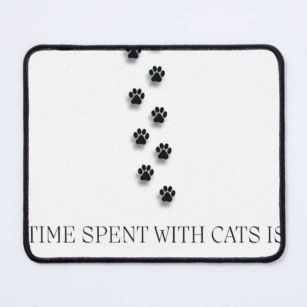 Item preview, Time spent with cats is never time wasted designed and sold by roma252.