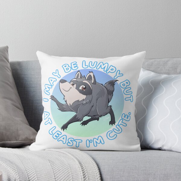Item preview, Lumpy but Cute - Jimothy the raccoon designed and sold by artbylisahall.