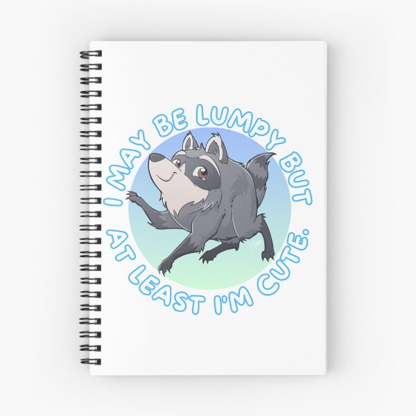 Item preview, Lumpy but Cute - Jimothy the raccoon designed and sold by artbylisahall.