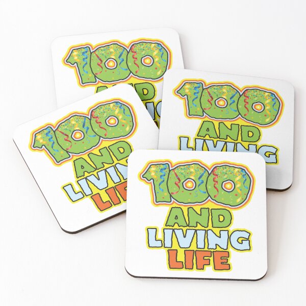 Item preview, 100 and Living Life - Funny 100th Birthday Celebration designed and sold by PCStudio57.