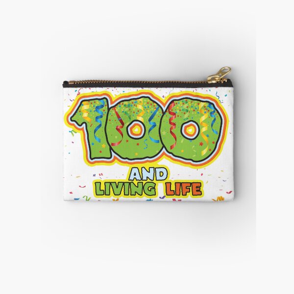 Item preview, 100 and Living Life - Funny 100th Birthday Celebration designed and sold by PCStudio57.