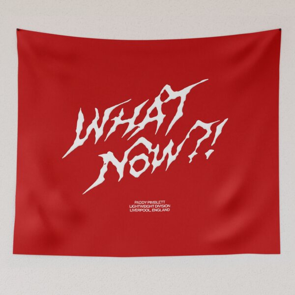 Item preview, Paddy Pimblett What Now?! Victory  designed and sold by JeyVel.