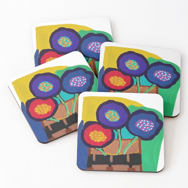 Item preview, Fun Floral Painting  designed and sold by SueGhoshArt.