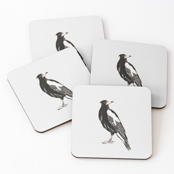 Item preview, Magpie Bird  designed and sold by ArtFromLucy.