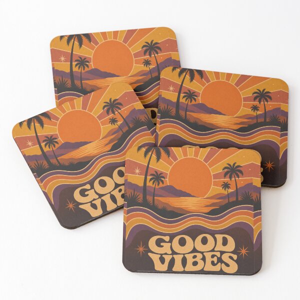 Item preview, Retro 70s Sunset Good Vibes designed and sold by Brazz Official.
