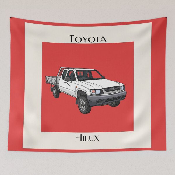 Item preview, Toyota Hilux Pickup Vintage Style designed and sold by Dimensionality.